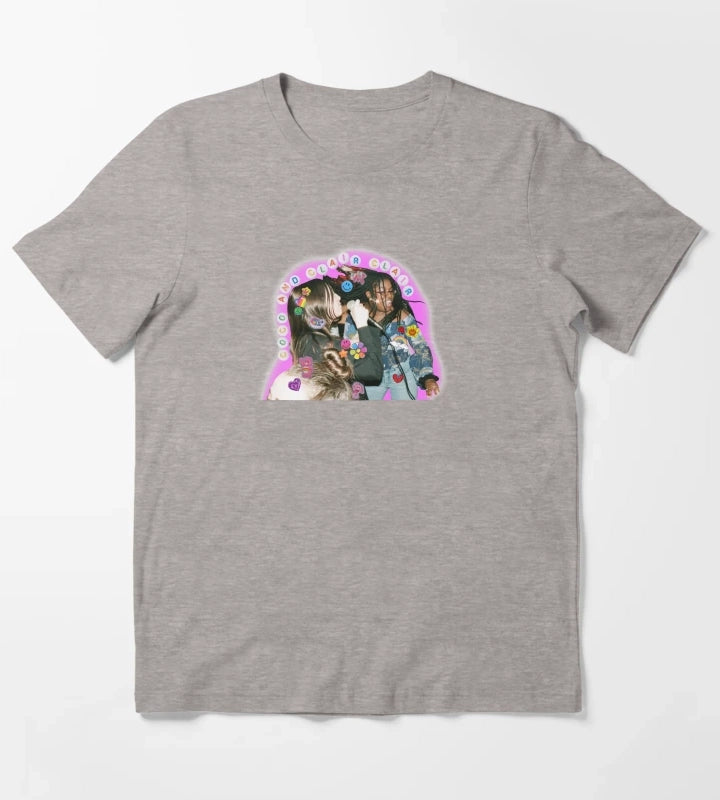coco and clair clair T-Shirt Heather Grey