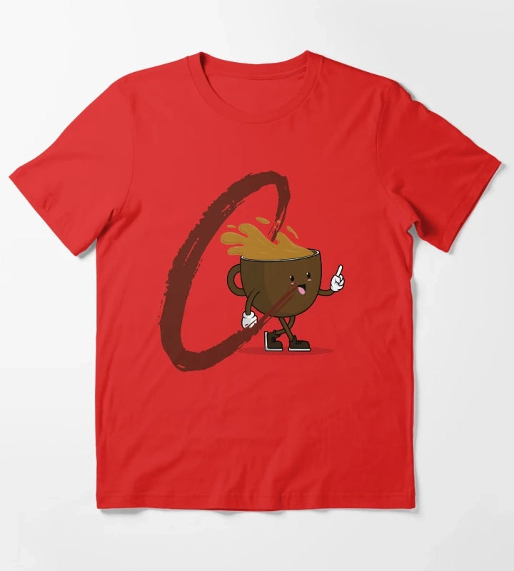 coffee alphabet series C T-Shirt Red