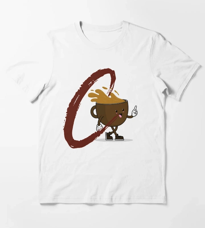 coffee alphabet series C T-Shirt White