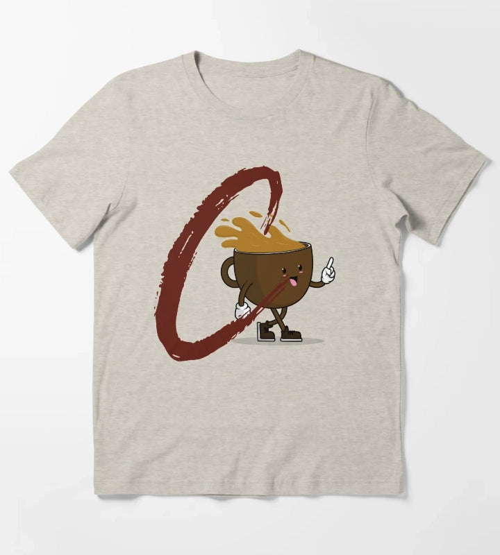 coffee alphabet series C T-Shirt Cream