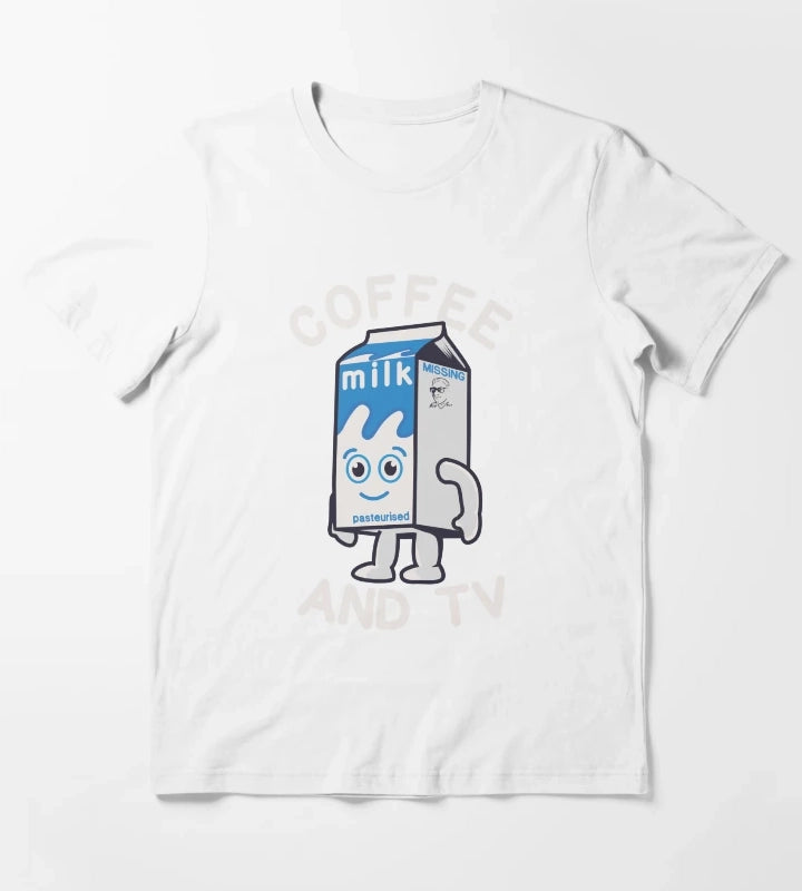 coffee and tv T-Shirt White
