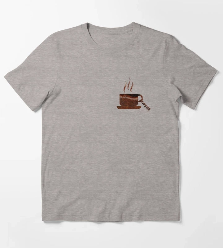 coffee cup T-Shirt Heather Grey