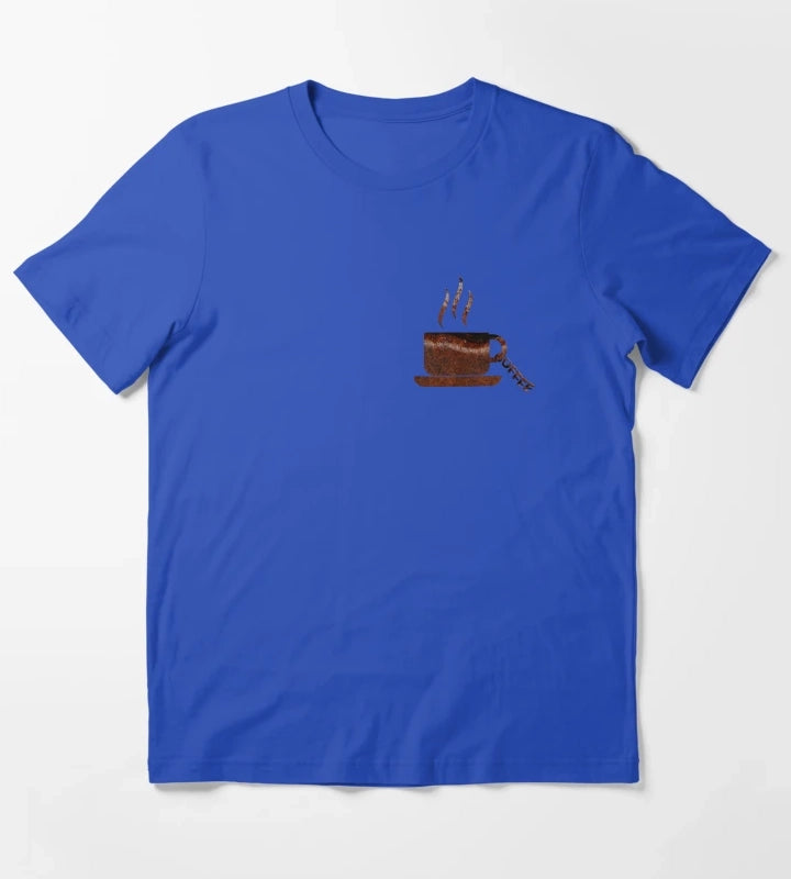 coffee cup T-Shirt Blue