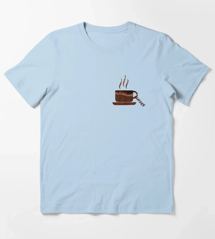 coffee cup T-Shirt Sky Blue
