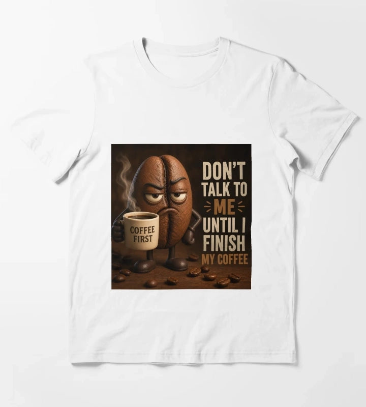coffee first T-Shirt White
