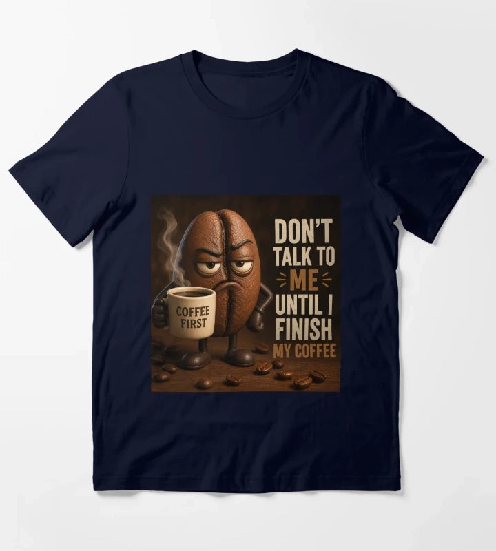 coffee first T-Shirt Navy