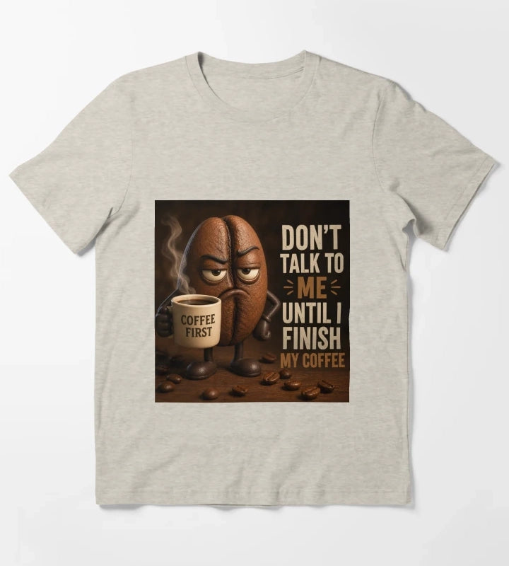 coffee first T-Shirt Cream