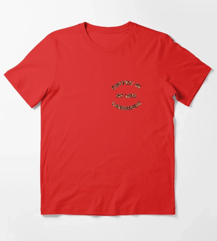 coffee is my love T-Shirt Red