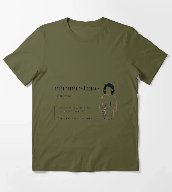 cornerstone definition T-Shirt Olive Green