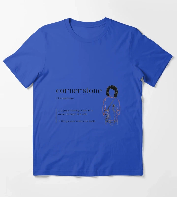 cornerstone definition T-Shirt Blue