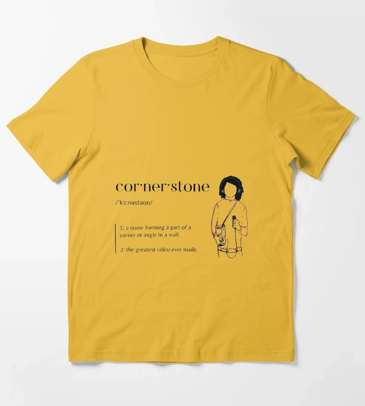 cornerstone definition T-Shirt Yellow