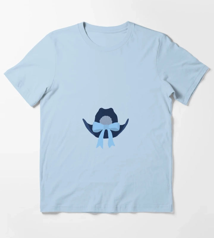 costal cowgirl hat costal cowgirl sticker T-Shirt Sky Blue