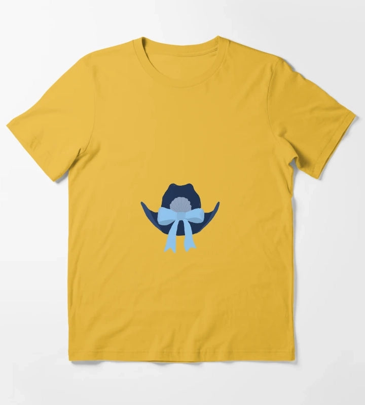 costal cowgirl hat costal cowgirl sticker T-Shirt Yellow