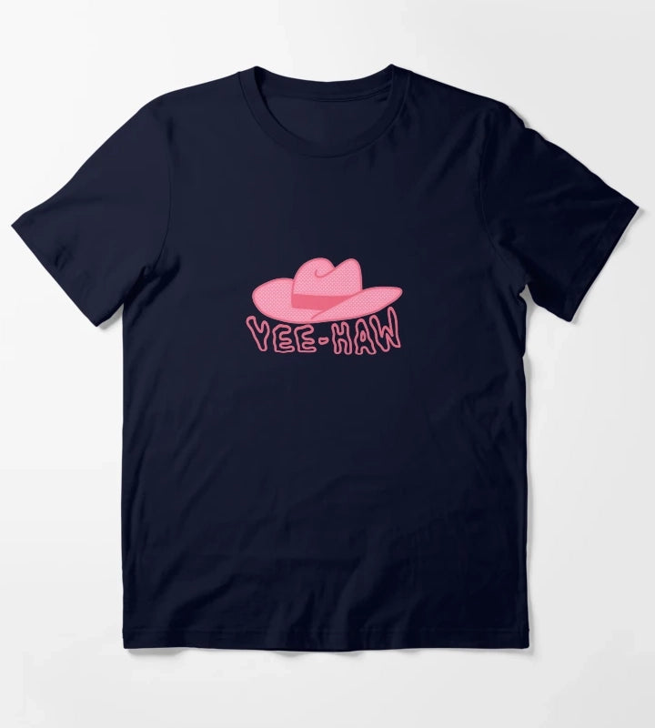 cowboy hat yeehaw T-Shirt Navy
