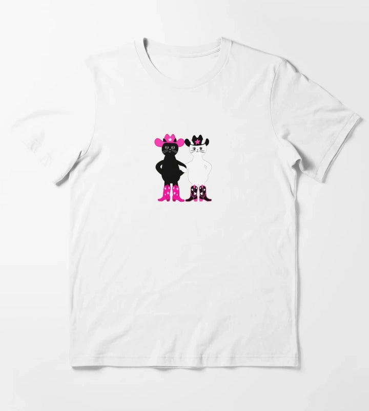 cowgirl kitties T-Shirt White