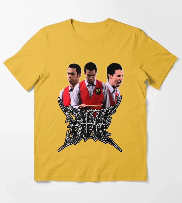 crazy steve T-Shirt Yellow