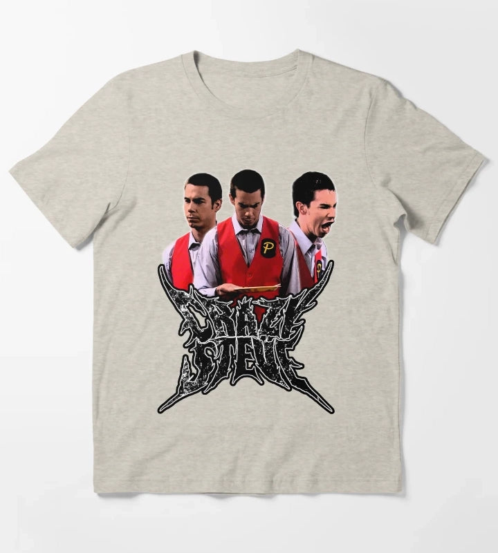 crazy steve T-Shirt Cream