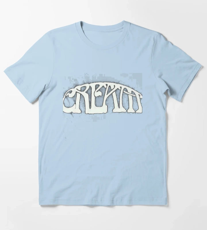 cream band simple cream band funny T-Shirt Sky Blue