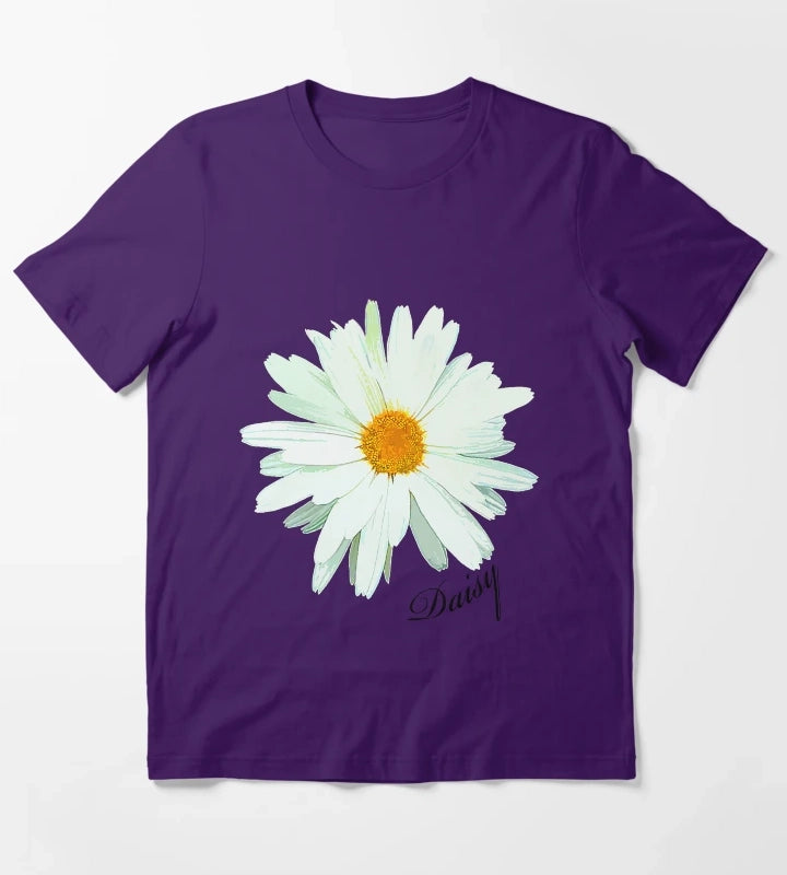 daisy Daisy Daisy Print Daisy Coaster Daisy Mug Daisy Painting Daisy Print Daisy Art Daisy Decor Daisy Ornament Daisy Christmas Ornament T-Shirt Purple