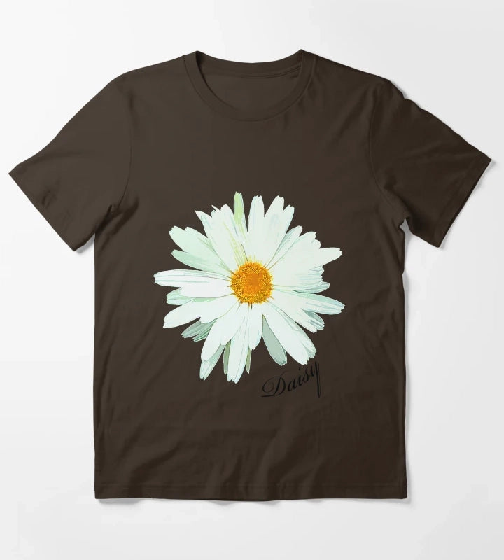 daisy Daisy Daisy Print Daisy Coaster Daisy Mug Daisy Painting Daisy Print Daisy Art Daisy Decor Daisy Ornament Daisy Christmas Ornament T-Shirt Brown
