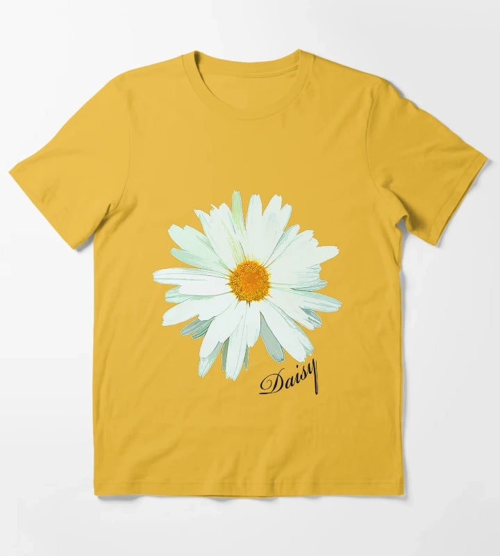 daisy Daisy Daisy Print Daisy Coaster Daisy Mug Daisy Painting Daisy Print Daisy Art Daisy Decor Daisy Ornament Daisy Christmas Ornament T-Shirt Yellow