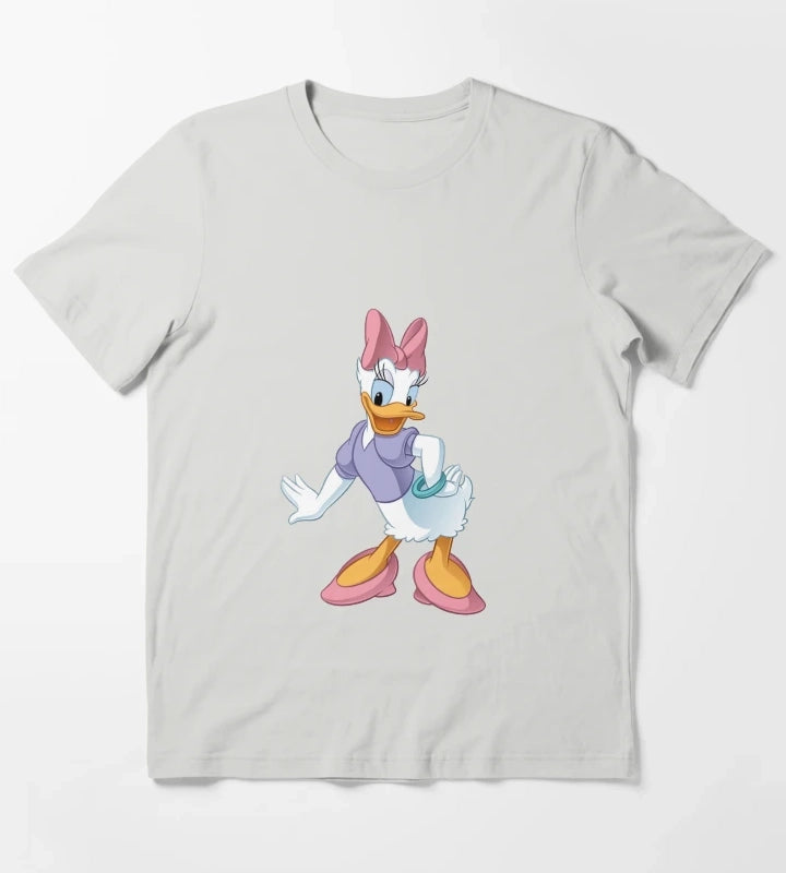 daisy duck for daisy duck lovers T-Shirt Light Grey