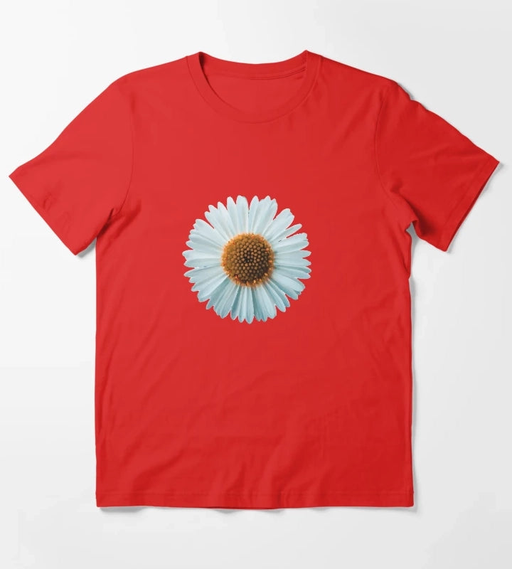daisy pattern daisy Sticker T-Shirt Red