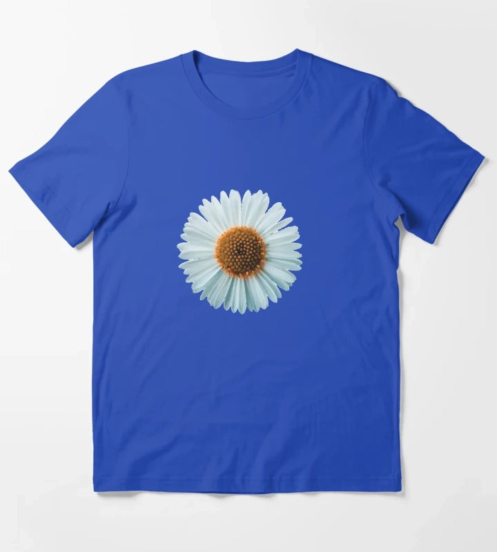 daisy pattern daisy Sticker T-Shirt Blue