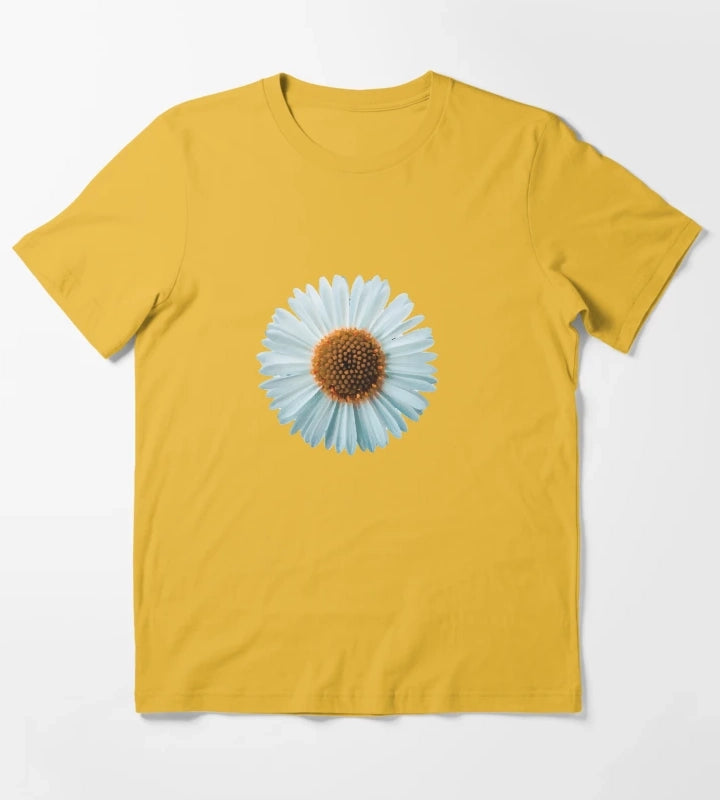 daisy pattern daisy Sticker T-Shirt Yellow