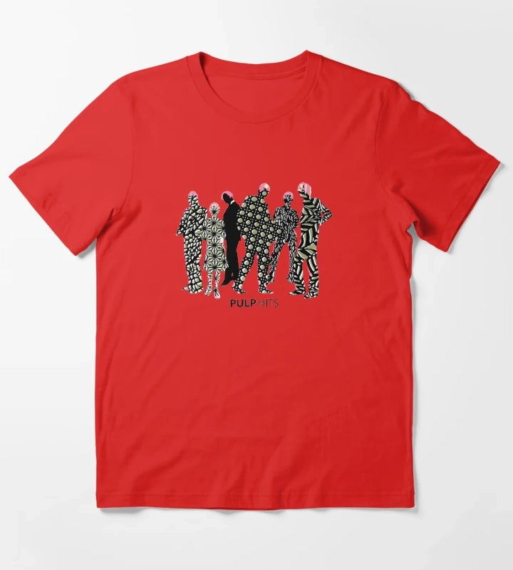 disco art T-Shirt Red