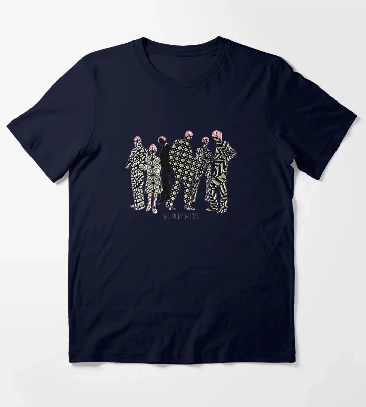 disco art T-Shirt Navy