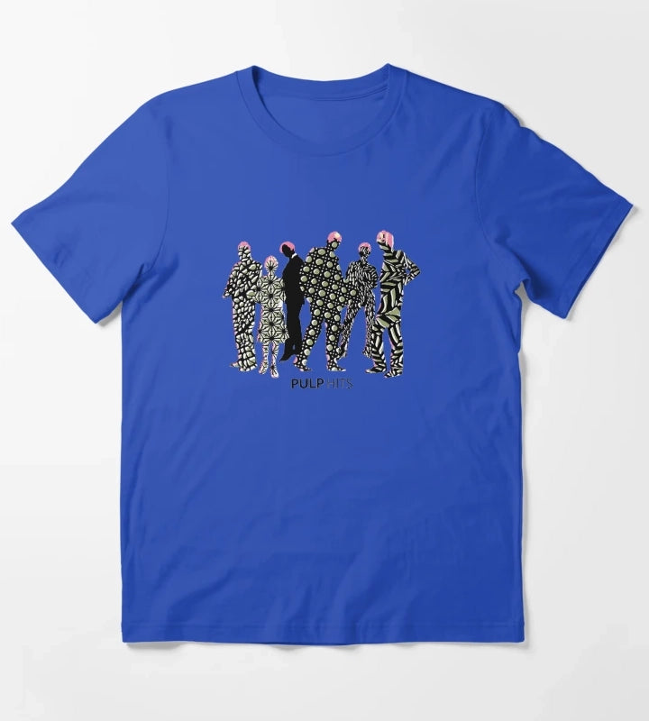 disco art T-Shirt Blue