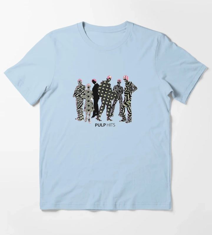 disco art T-Shirt Sky Blue