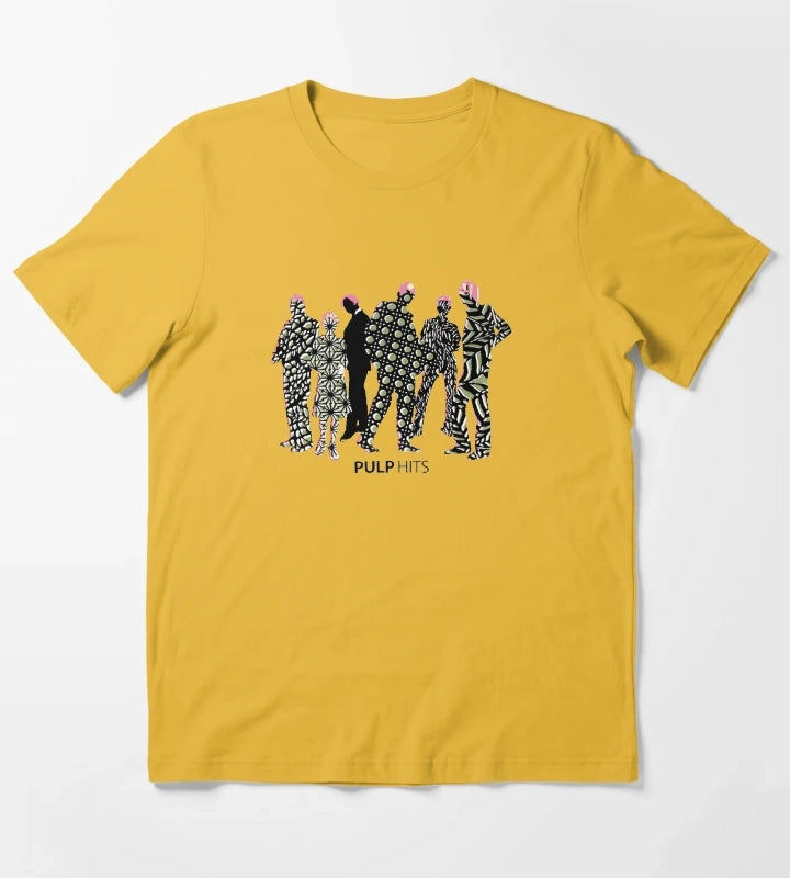 disco art T-Shirt Yellow