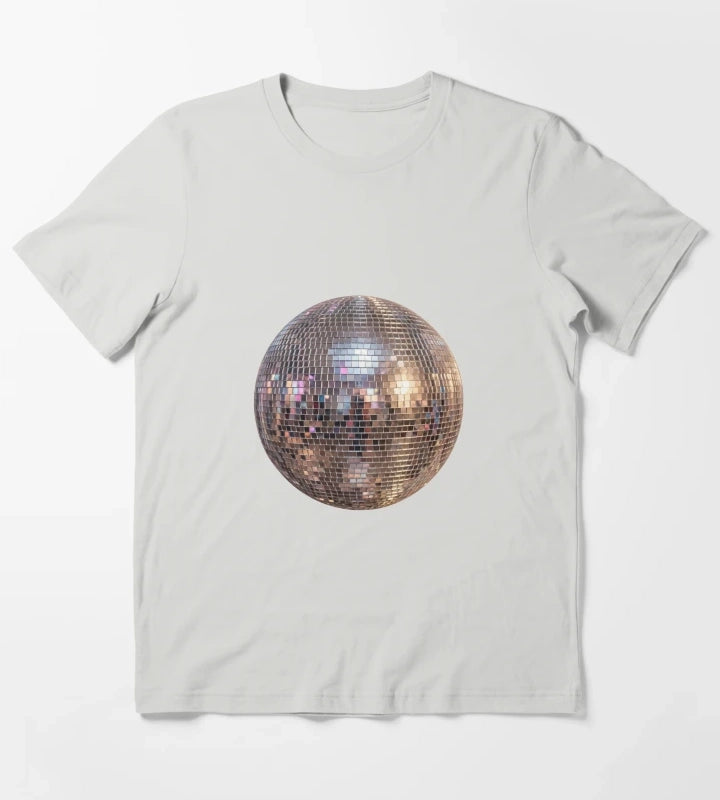 disco ball 1 T-Shirt Light Grey