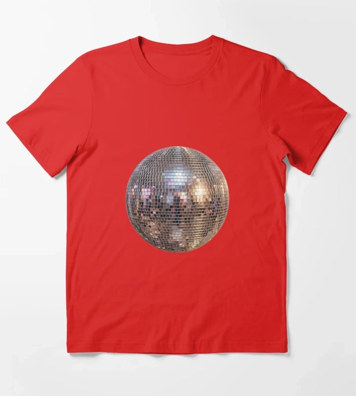 disco ball 1 T-Shirt Red