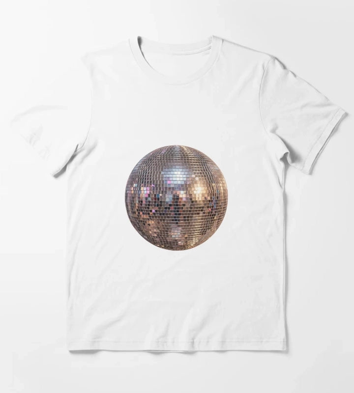 disco ball 1 T-Shirt White