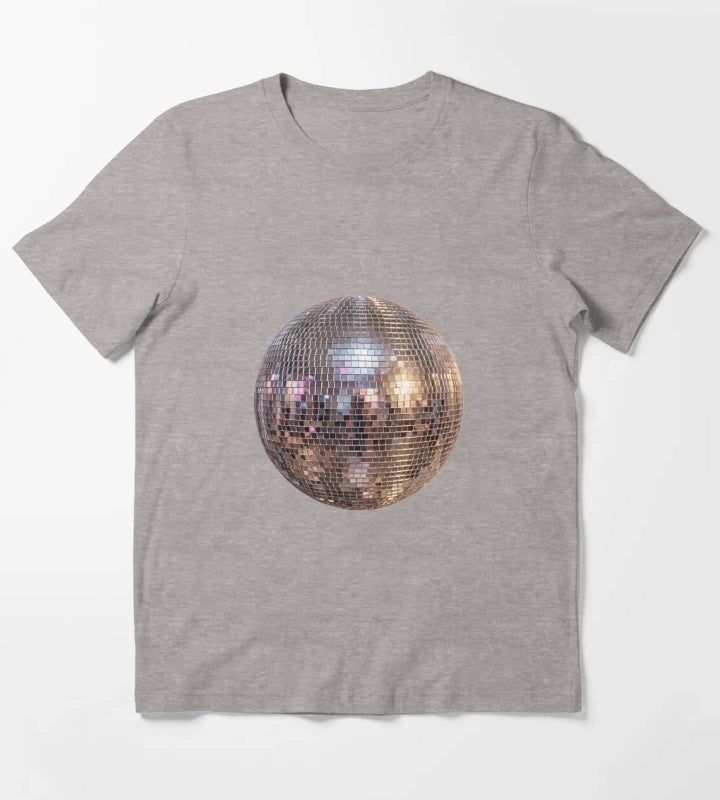disco ball 1 T-Shirt Heather Grey