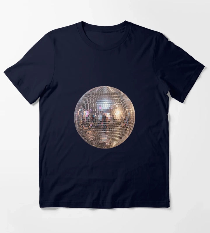 disco ball 1 T-Shirt Navy