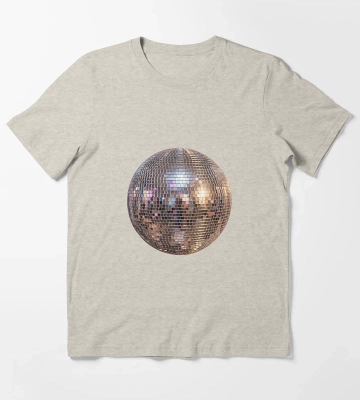 disco ball 1 T-Shirt Cream