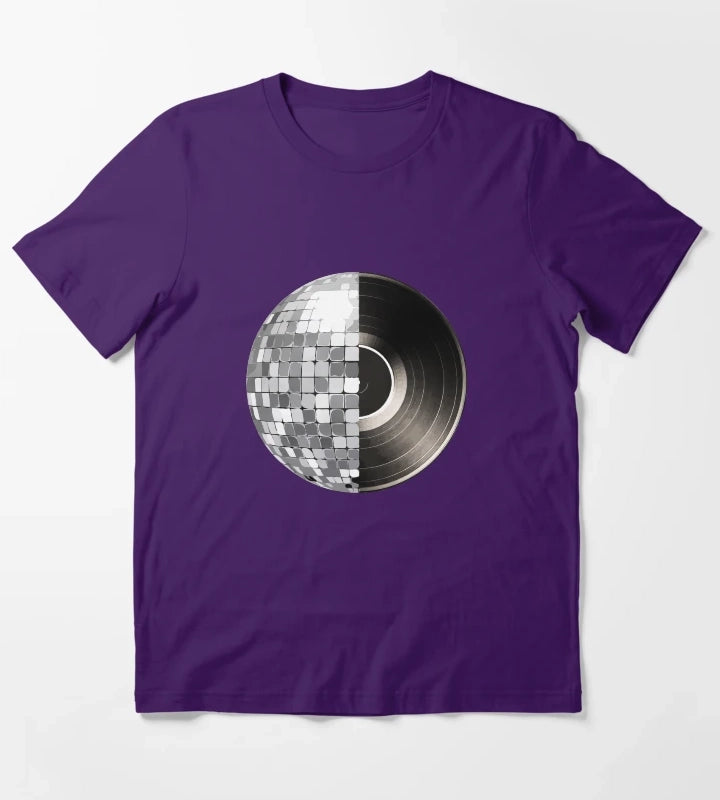disco ball 693 T-Shirt Purple