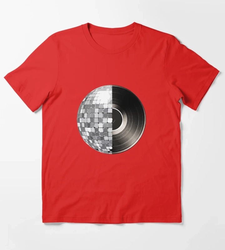 disco ball 693 T-Shirt Red
