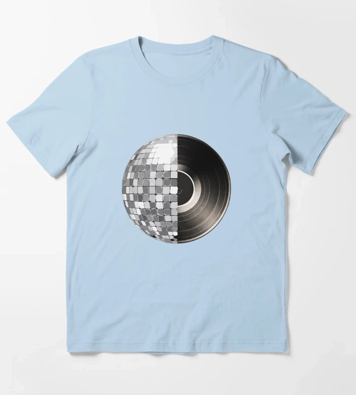 disco ball 693 T-Shirt Sky Blue