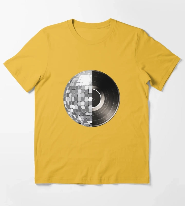 disco ball 693 T-Shirt Yellow
