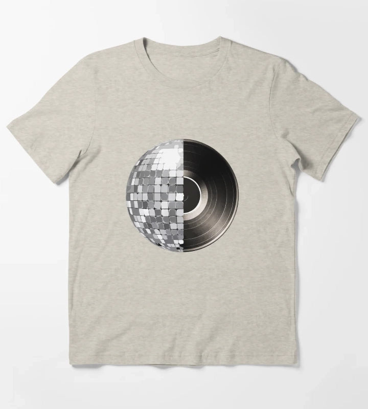 disco ball 693 T-Shirt Cream