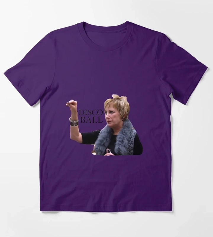 disco ball cathy T-Shirt Purple