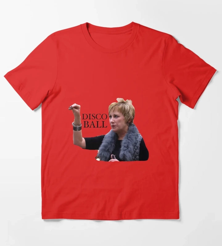 disco ball cathy T-Shirt Red