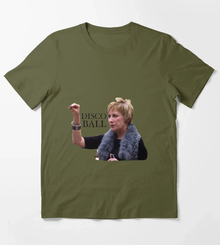 disco ball cathy T-Shirt Olive Green