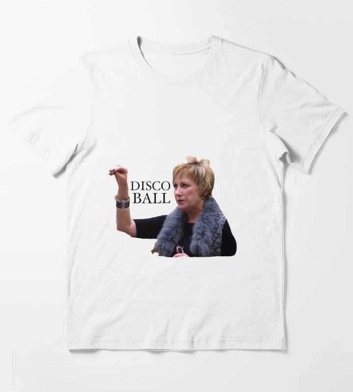 disco ball cathy T-Shirt White