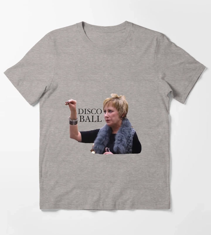 disco ball cathy T-Shirt Heather Grey